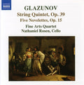 Glazunov / Fine Arts Quartet / Rosen - String Quartet - Music CD