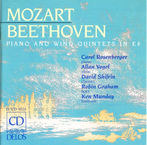 Mozart / Beethoven / Schwarz / Laco / Rosenberger - Piano & Wind Quintets - Music CD