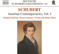 Schubert / Eisenlohr / Sindram - Austrian Contemporaries 3 - Music CD