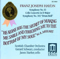 Haydn / Starker / Schwarz / Sco - Symphonies 61 & 103 / Cello Concerto - Music CD