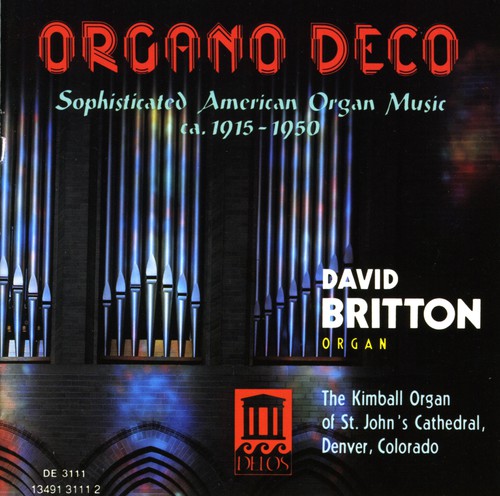 Britten,david - Organo Deco - Music CD