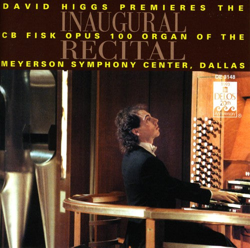 Higgs,david - Inaugural Recital - Music CD