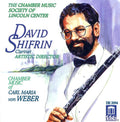 Weber / Shifrin / Chamber Music Society Lincoln - Chamber Music - Music CD