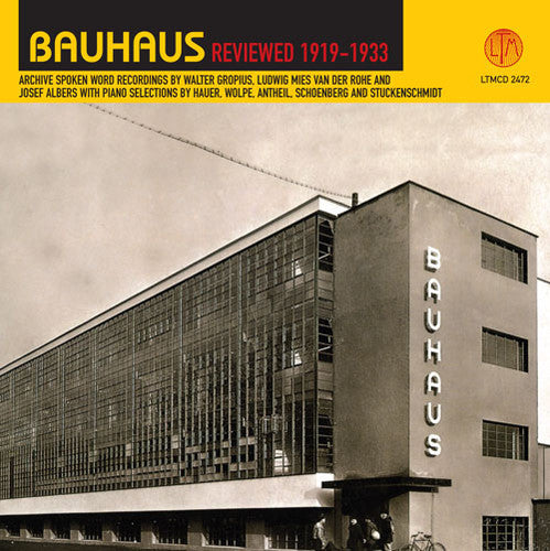 Bauhaus Reviewed 1919-1933 / Various - Bauhaus Reviewed 1919-1933 / Various - Music CD