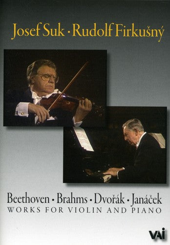 Dvorak / Janacek / Brahms / Suk / Firkusny - Josef Suk & Rudolf Firkusny - DVD