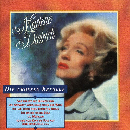 Dietrich,marlene - Die Grossen Erfolge - Music CD