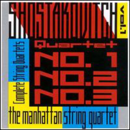 Shostakovich / Manhattan String Quartet - String Quartets 1 - Music CD
