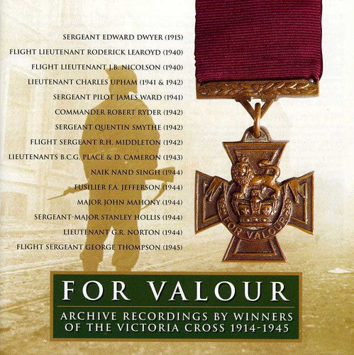 For Valour: Vc Winners 1914-1945 / Various - For Valour: Vc Winners 1914-1945 / Various - Music CD