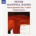 Davies / Maggini Quartet - Naxos Quartets 7 & 8 - Music CD