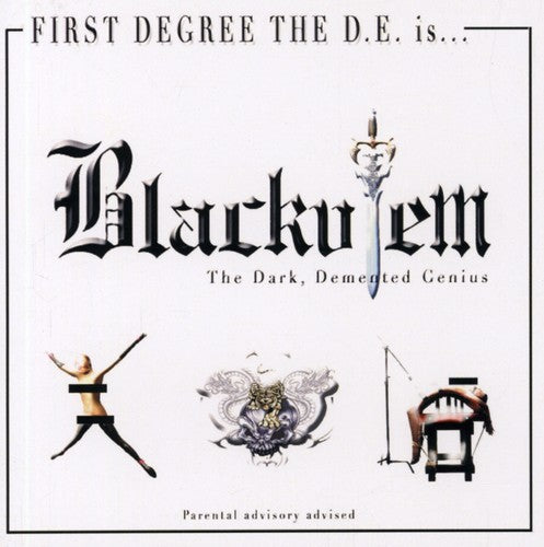First Degree The D.e. - Blackulem The Dark Demented Genius - Music CD