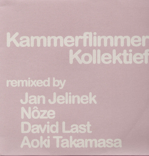 Kammerflimmer Kollektief - Remixed Pt 1 - Vinyl Record
