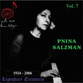 Schumann / Debussy / Salzman / Ettlinger / Wiesel - Legendary Treasures: Pnina Salzman 7 - Music CD