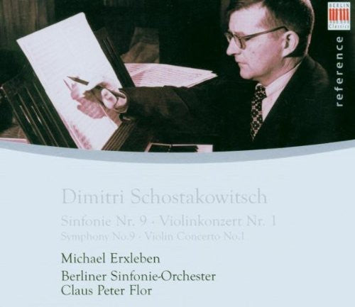 Shostakovich / Erxleben / Bso / Flor - Symphony 9 / Violin Concerto - Music CD