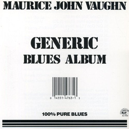 Vaughn,maurice John - Generic Blues Album - Music CD
