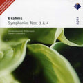 Brahms / Lindenberg / Nordwestedeutsche Phil - Brahms: Sym Nos 3 & 4 - Music CD