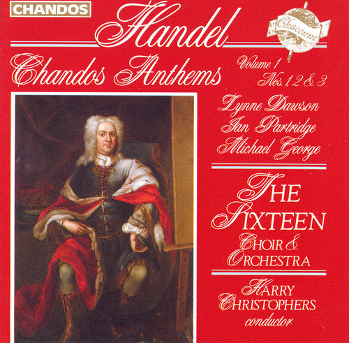 Handel / Christophers / 16th Choir & Orchestra - Chandos Anthems 1-3 - Music CD