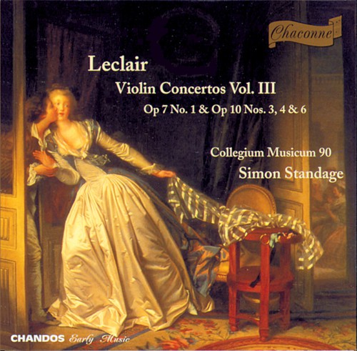 Leclair / Standage - Violin Concertos - Music CD