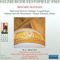 Mozart / Lipovsek / Zehetmair / Hager - Salzburg Festival 1981 - Music CD