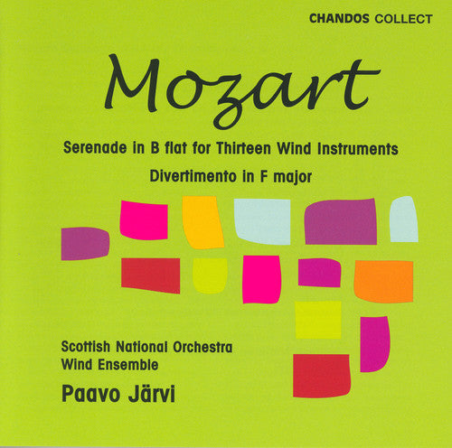 Mozart / Jarvi / Scottish National Orchestra - Serenade For 13 Wind Instruments - Music CD