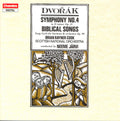 Dvorak / Jarvi / Sno / Rayner Cook - Symphony 4 / Biblical Songs - Music CD