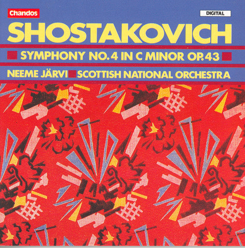 Shostakovich / Jarvi / Scottish National Orchestra - Symphony 4 - Music CD