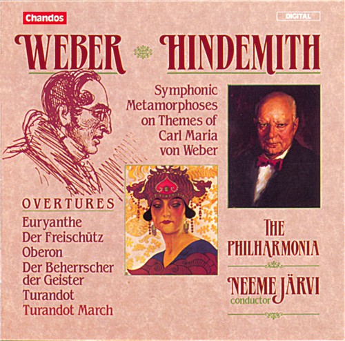 Hindemith / Jarvi - Symphonic Metamorphosis - Music CD