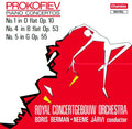 Prokofiev / Jarvi / Cgb - Piano Concerti 1,4, & 5 - Music CD