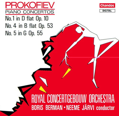 Prokofiev / Jarvi / Cgb - Piano Concerti 1,4, & 5 - Music CD