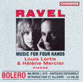 Ravel / Lortie / Mercier - Music For Four Hands - Music CD