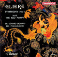 Gliere / Downes / Bbcso - Symphony 1 / Red Poppy Ballet Suite - Music CD