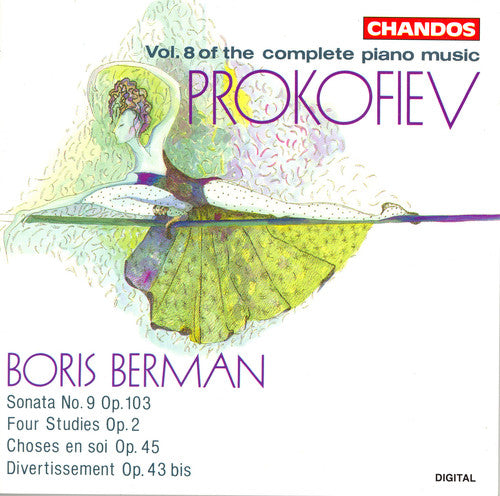 Prokofiev / Berman - Piano Music 8 - Music CD