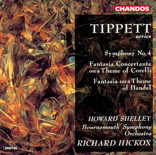 Tippett / Shelley / Hickox / Bournemouth Symphony - Symphony 4 / Fantasi On A Theme By Handel - Music CD