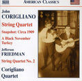 Corigliano / Friedman / Corigliano Quartet - String Quartets - Music CD