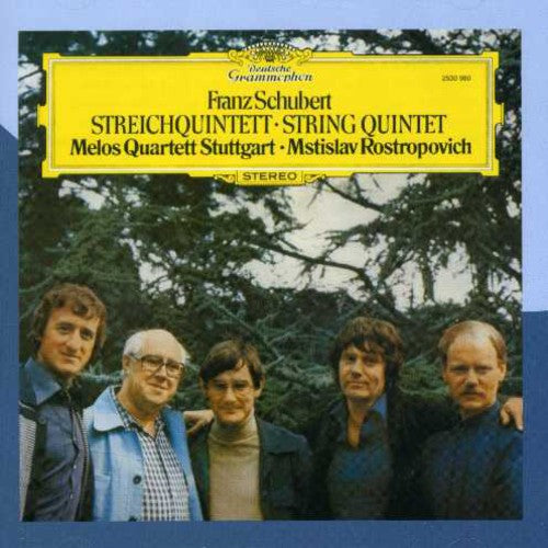 Melos Quartet / Schubert / Rostropovich - String Quartet - Music CD