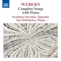 Webern / Savenko / Polubelov - Complete Songs With Piano - Music CD