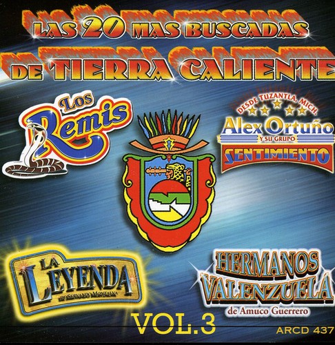 Remis/leyenda/ortuno - Las 20 Mas Buscadas De Tierra 3 - Music CD