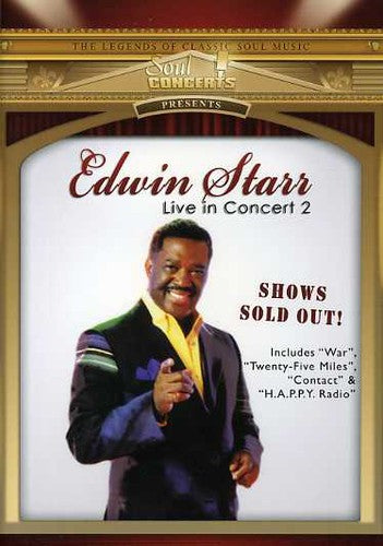 Starr,edwin - Live In Concert - DVD