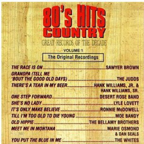 80's Country Hits 1 / Various - 80's Country Hits 1 / Various - Music CD