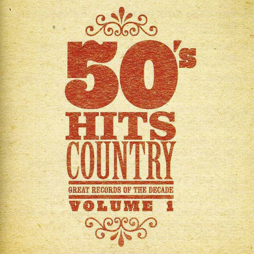 50's Country Hits 1 / Various - 50's Country Hits 1 / Various - Music CD