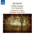 Busoni / Lin / Loeb - Violin Sonatas 1 & 2 - Music CD