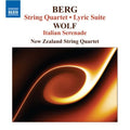 Berg / Wolf / New Zealand String Quartet - String Quartet Italian Serenade - Music CD