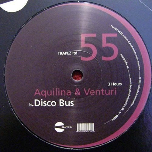 Aquilina & Venturi - 3 Hours - Vinyl Record