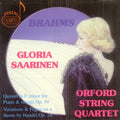 Brahms / Saarinen / Orford String Quartet - Quintet In F Minor - Music CD