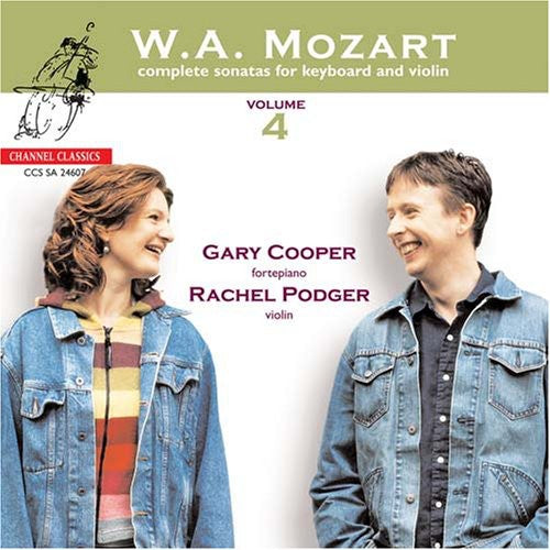 Mozart / Podger / Cooper - Violin Sonatas 4 - Super Audio CD