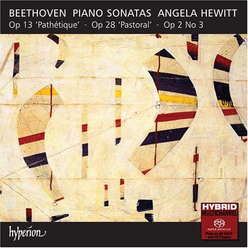 Beethoven / Hewitt - Piano Sonatas 3 8 & 15 - Super Audio CD
