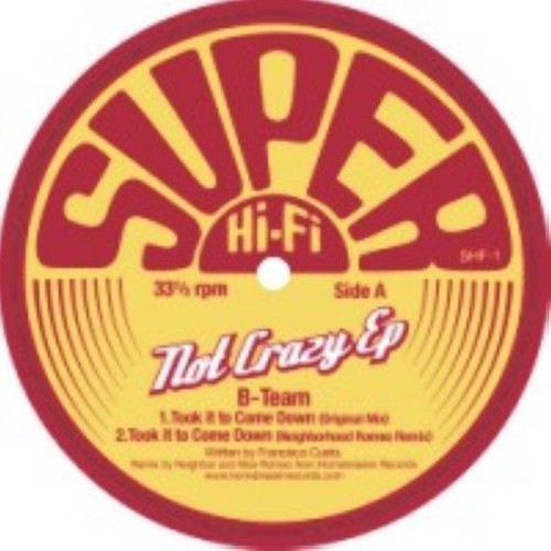 B Team - Not Crazy Ep - Vinyl Record