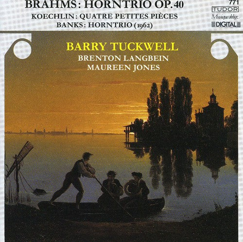 Brahms / Banks / Tuckwell / Langbein / Jones - Horntrio Op 40 / 4 Petites Pieces Capriccio - Music CD