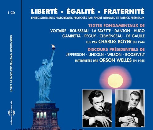 Boyer & Welles - Liberte Egalite Fraternite - Music CD