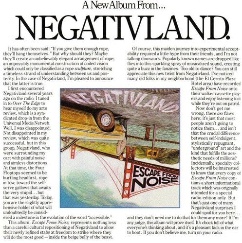 Negativland - Escape From Noise - Vinyl Record