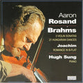 Brahms / Joachim / Rosand / Sung - Violin Sonatas - Music CD